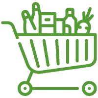 grocery cart icon